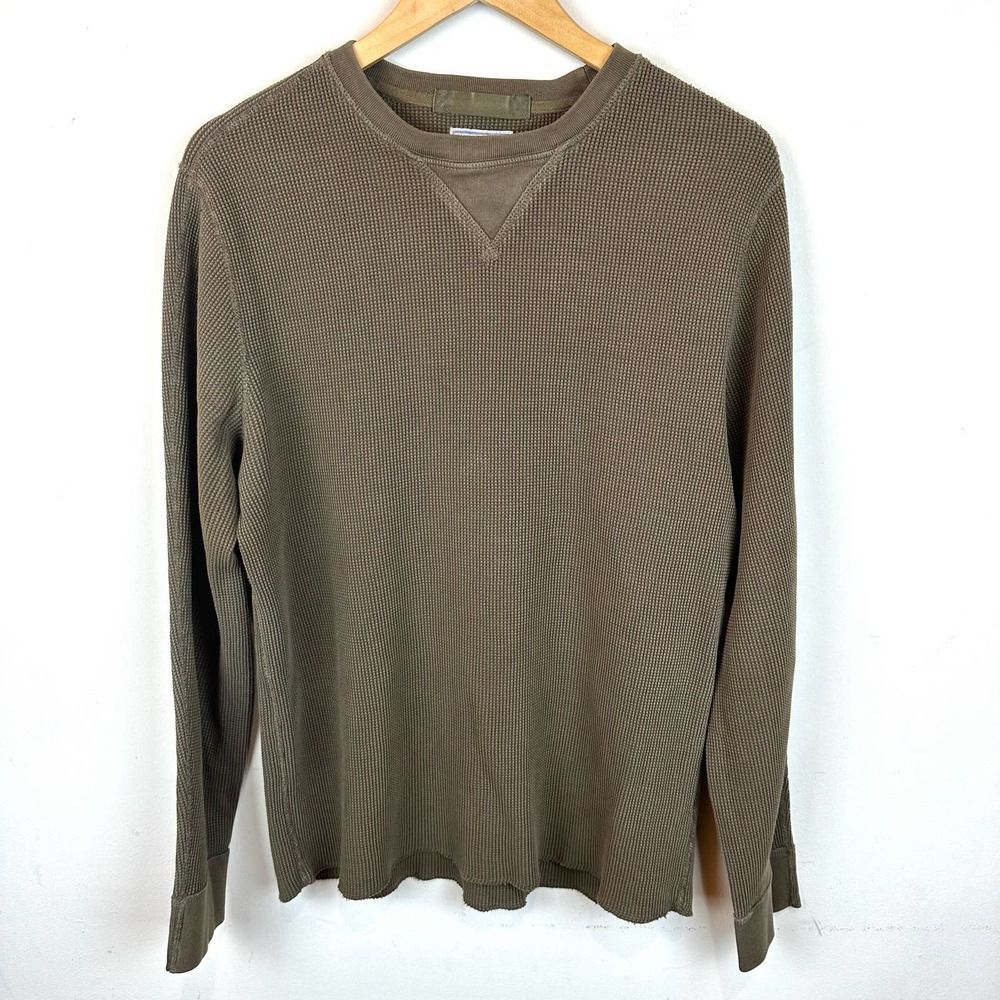 Wallace & Barnes Army Green Waffle Thermal Men’s XL Read